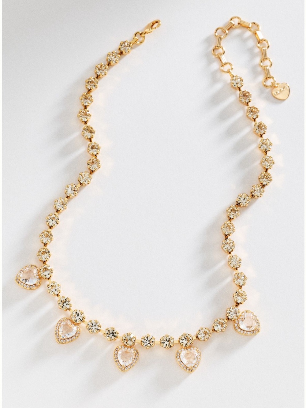 Anthropologie Gemstone Chain Necklace